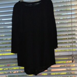 Chico's Classic Black Long Sleeve Top